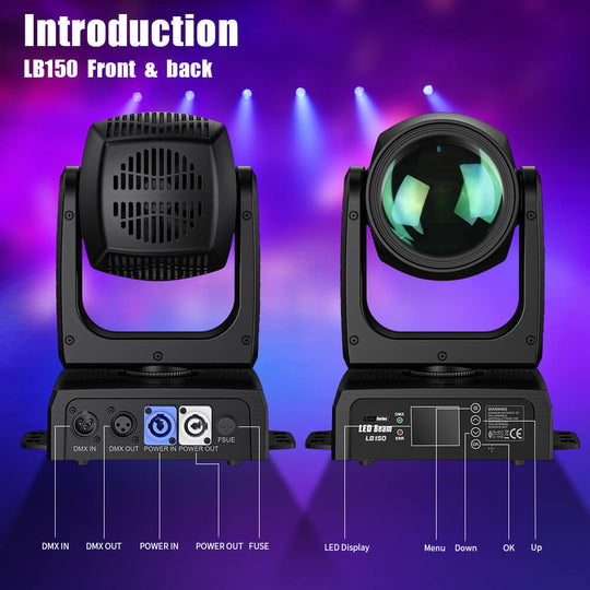 Betopper 150W LED Beam Moving Head Light