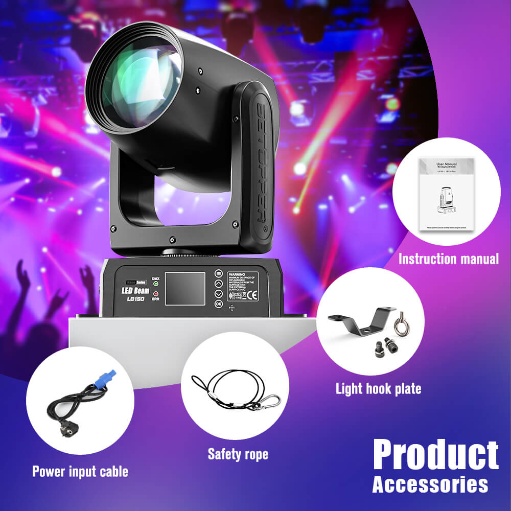 Betopper 150W LED Beam Moving Head Light