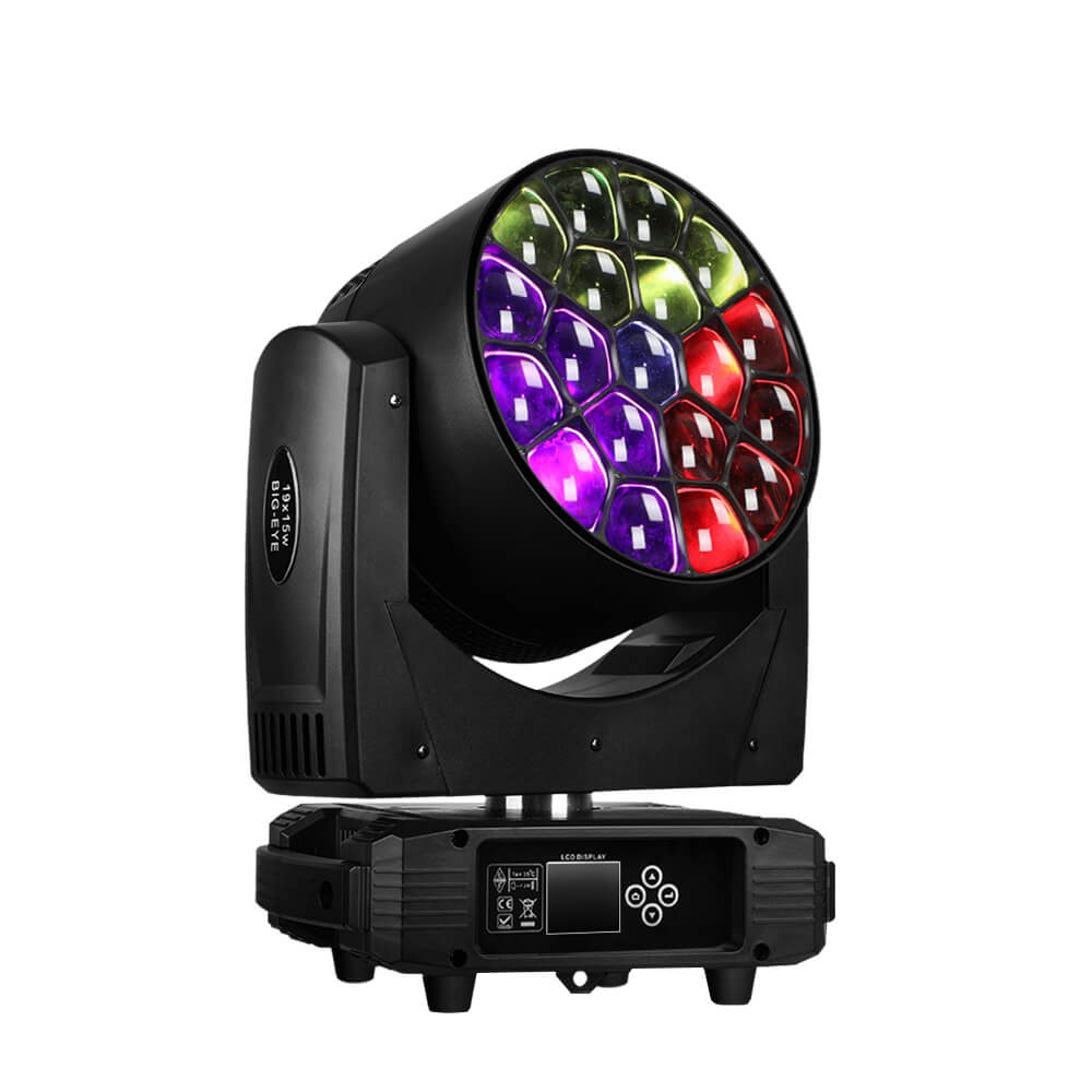 Betopper 19x15W RGBW 4-IN-1 Wash Zoom Pixel Mapping Moving Head Light  LM1915