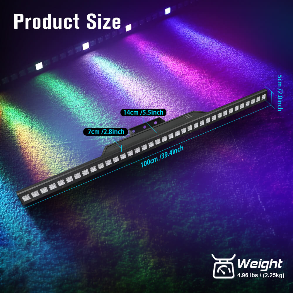 Betopper 36x3W RGB 3-IN-1 Stage Wash Light