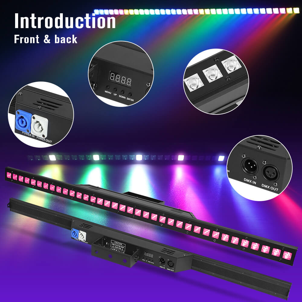 Betopper 36x3W RGB 3-IN-1 Stage Wash Light