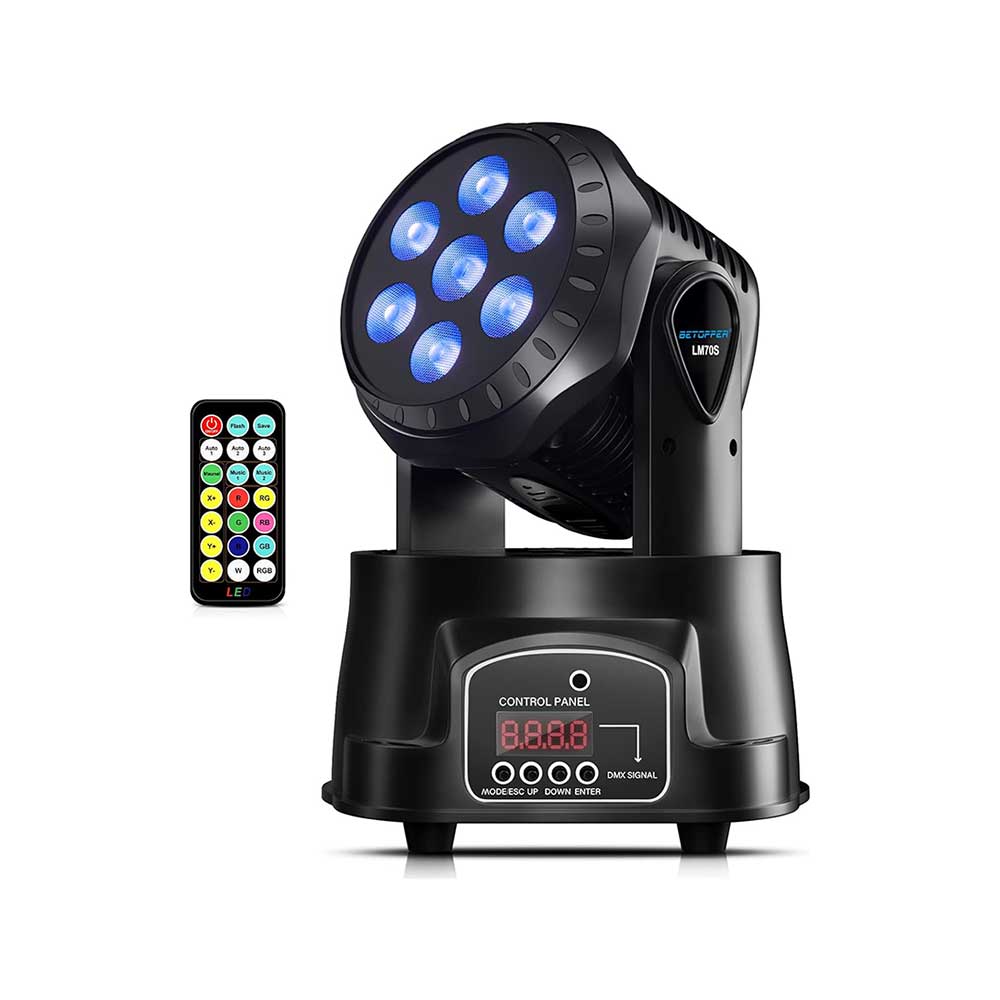 Betopper LM70SR 7x8w RGBW Moving Head Light