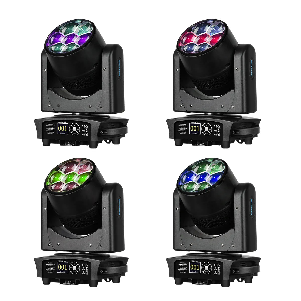 Betopper LM0740 7x40w Wash Moving Head Stage Light