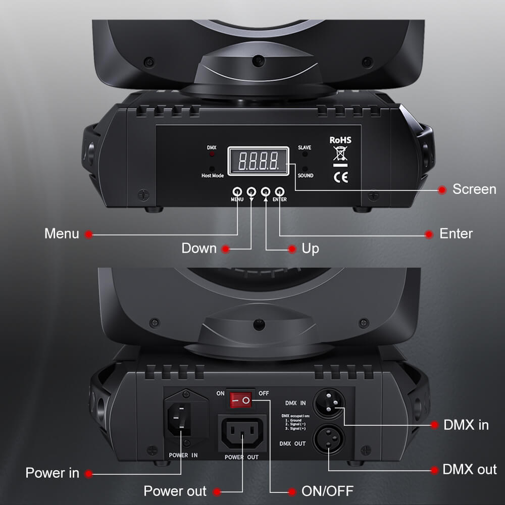 Betopper LM108 moving head light