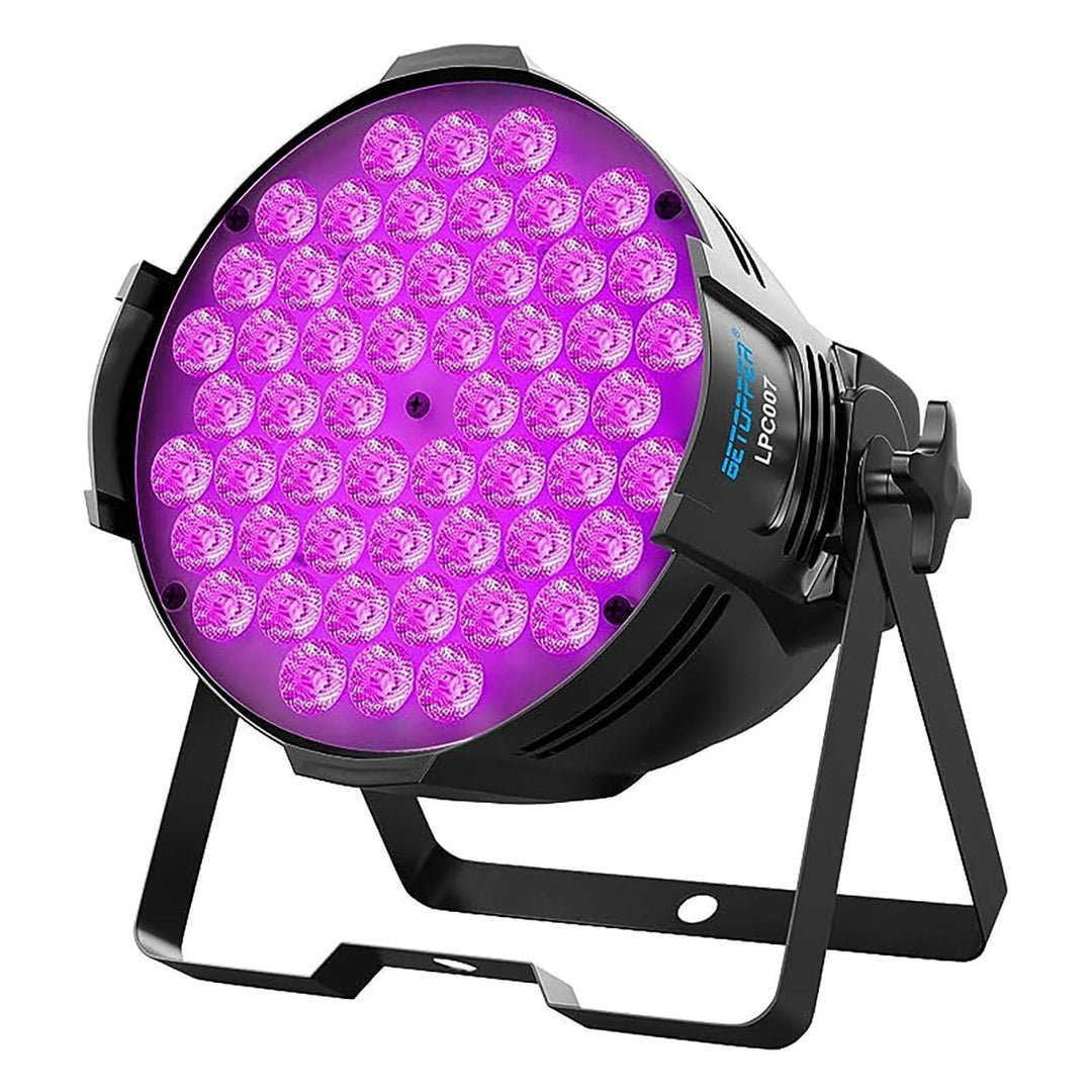 Betopper 54x3W LED Par Light RGB 3-IN-1 Full-Color For Wedding Night Club  Theater