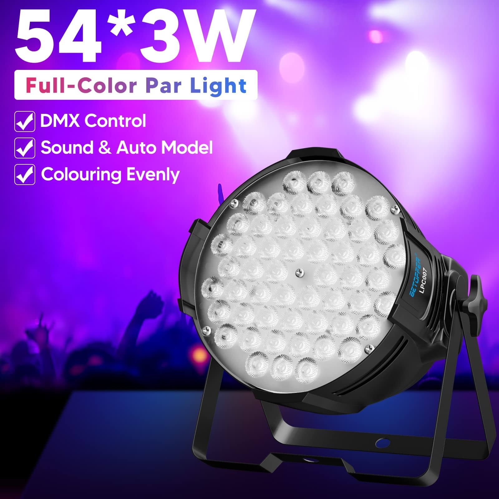 LED Par Light | Led Par Can | LPC007 Par Light Price | Betopper LPC007