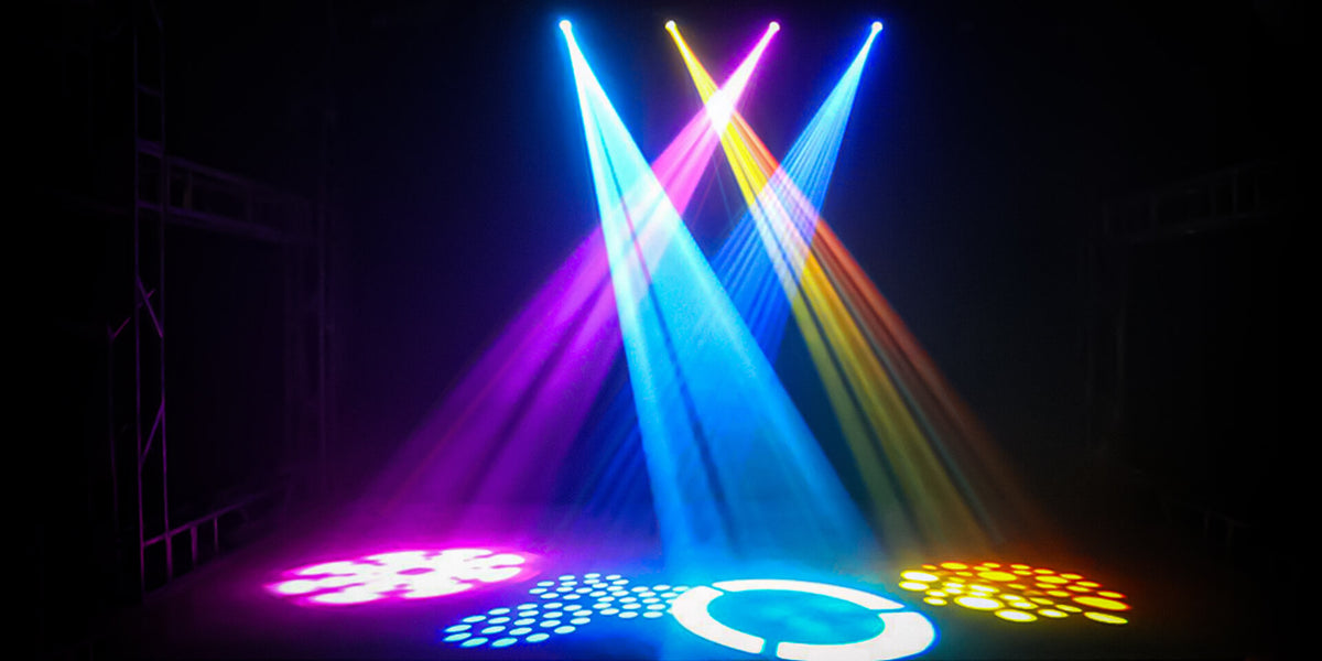 Betopper 10W 8 GOBO 8 Colors Spot Moving Head Light 