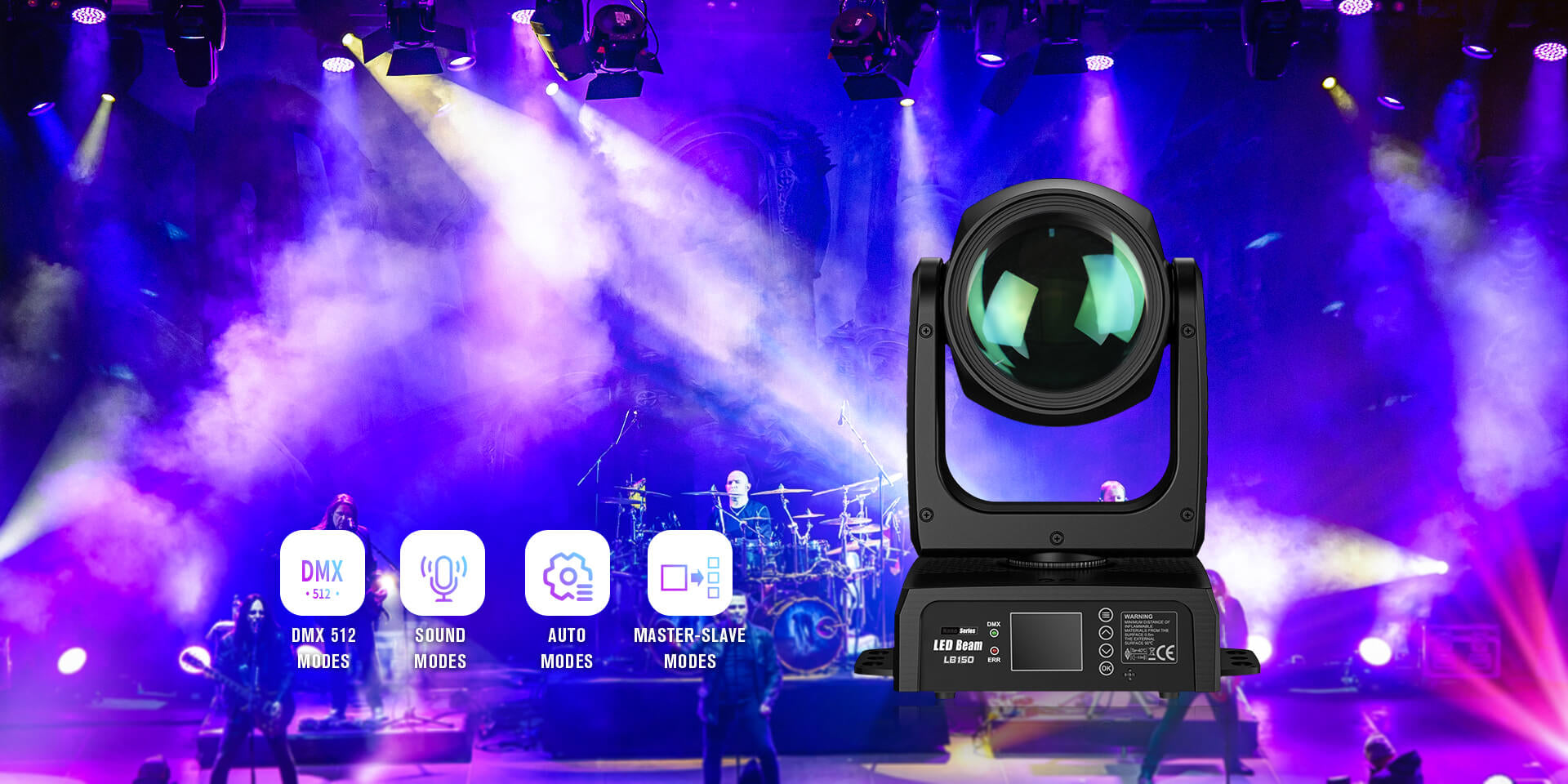 Betopper 150W LED Beam Moving Head Light