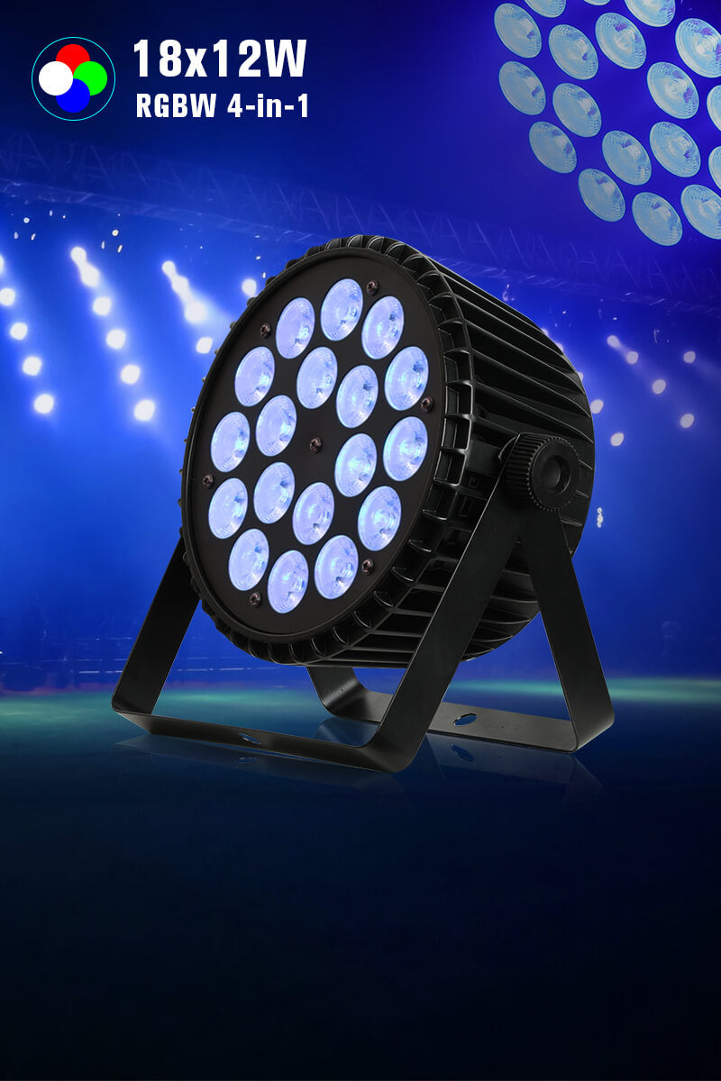 Betopper 18x12W RGBW 4-IN-1 LED Par Light