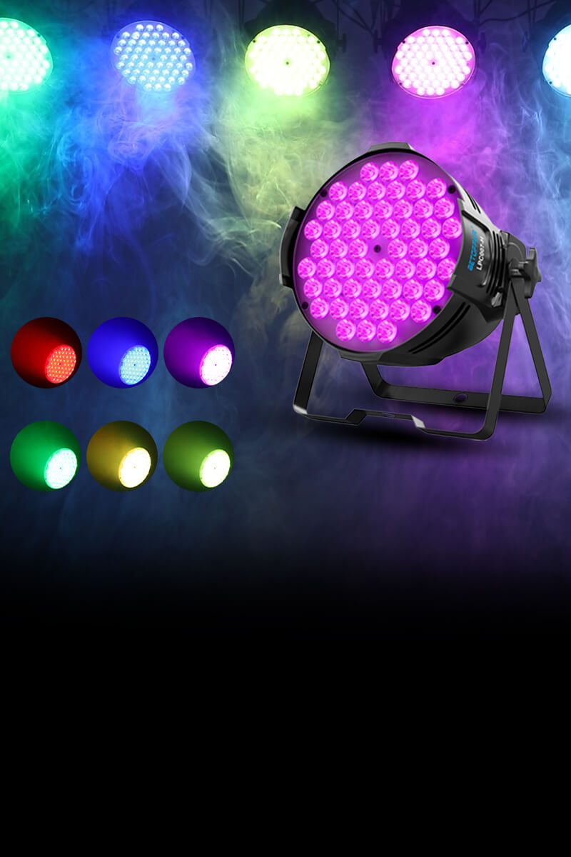 Betopper 54x3W RGB 3-IN-1 Full-Color LED Par Light LPC007-H