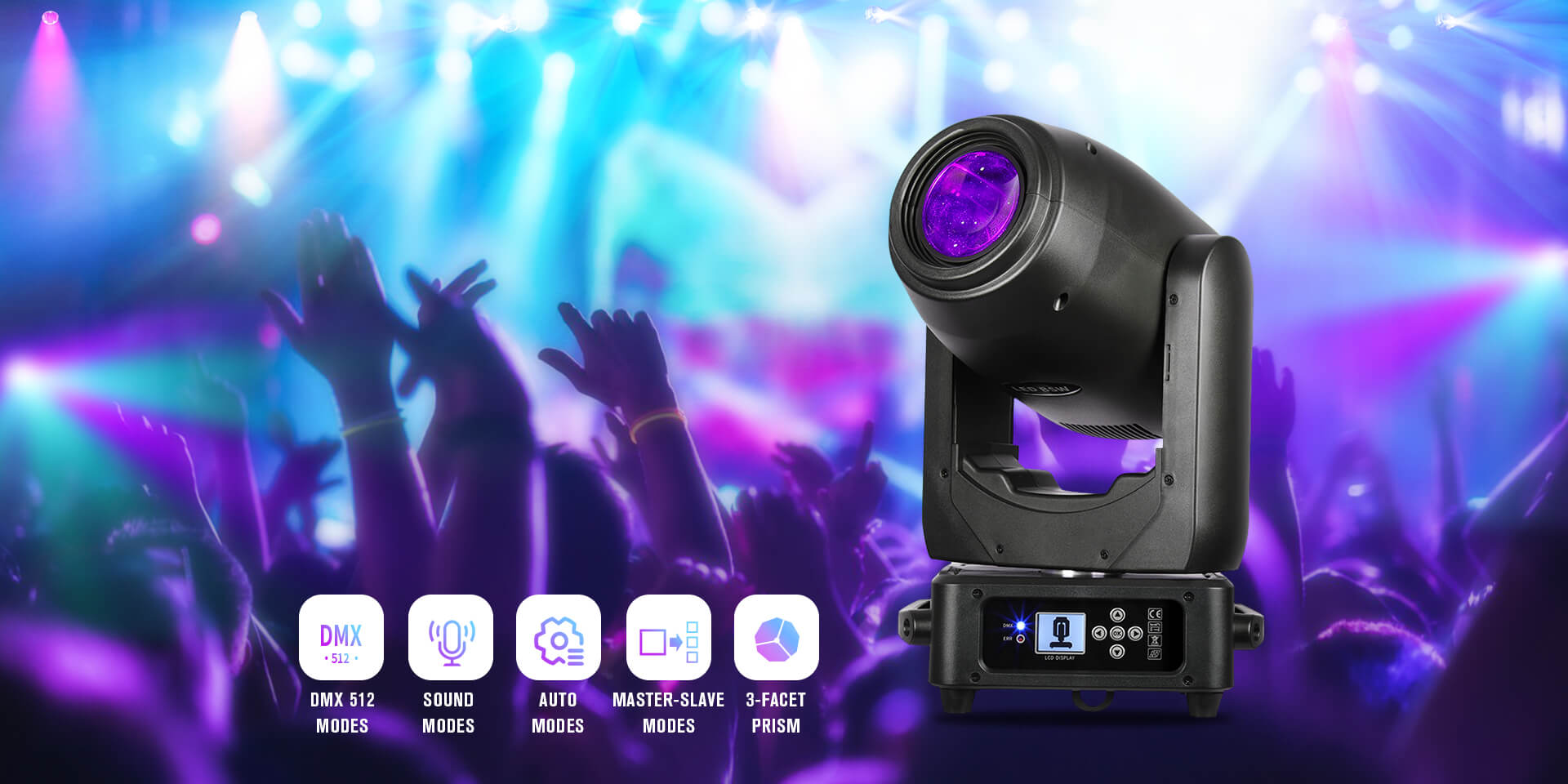 Betopper LED 300W Beam Moving Head Light