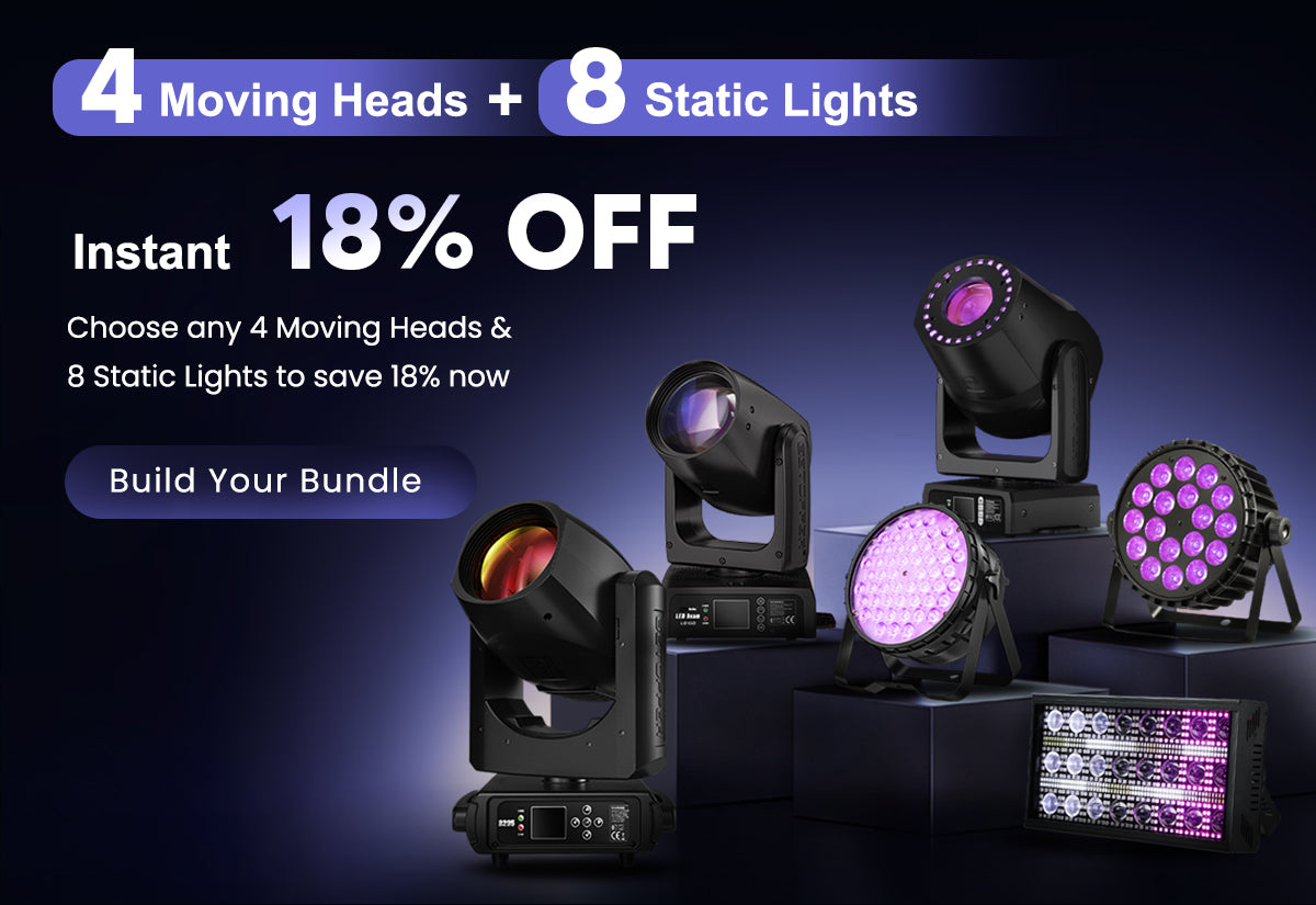 Pro Stage Lighting Bundle – Save 18%