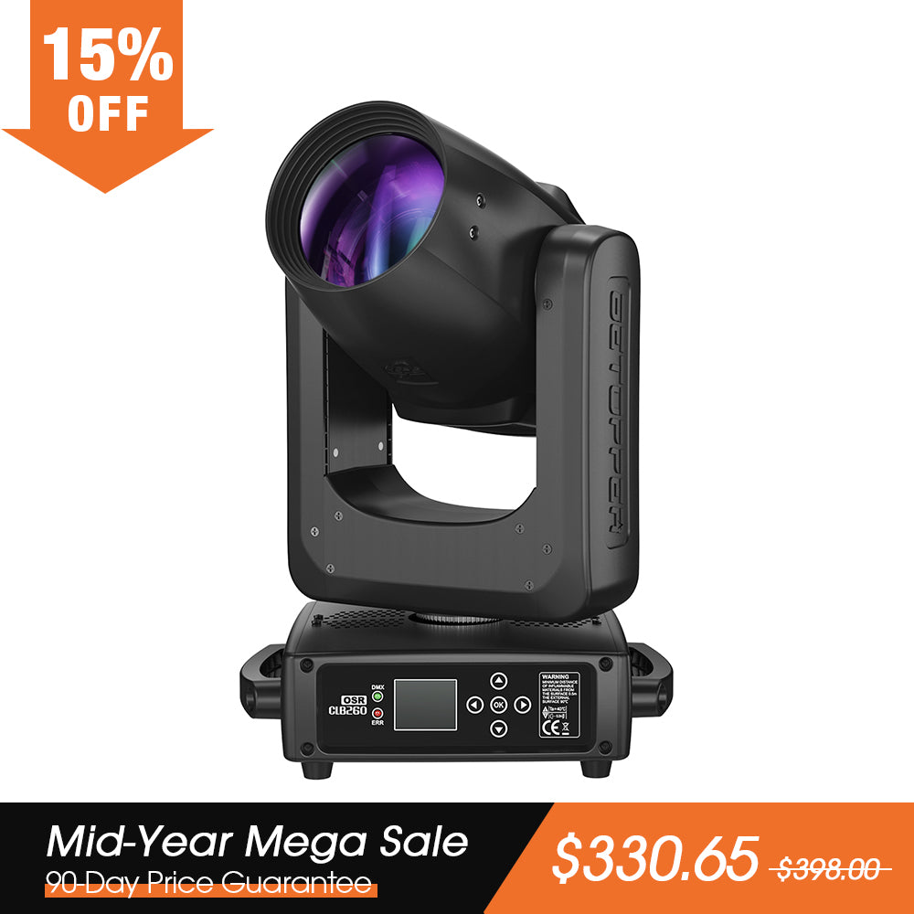 Betopper CLB260-O 9R 260w Pro Moving Head Beam Light