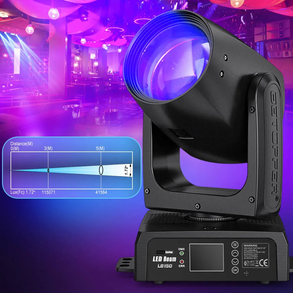 Betopper LB150 150w Beam Moving Head LED Stage Light