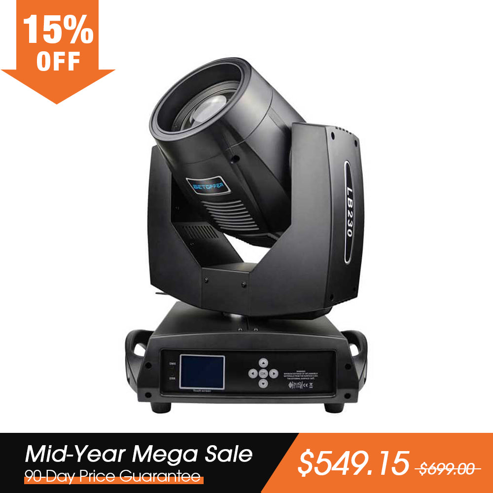 Betopper LB230 7R 230W DJ Moving Head Beam Light