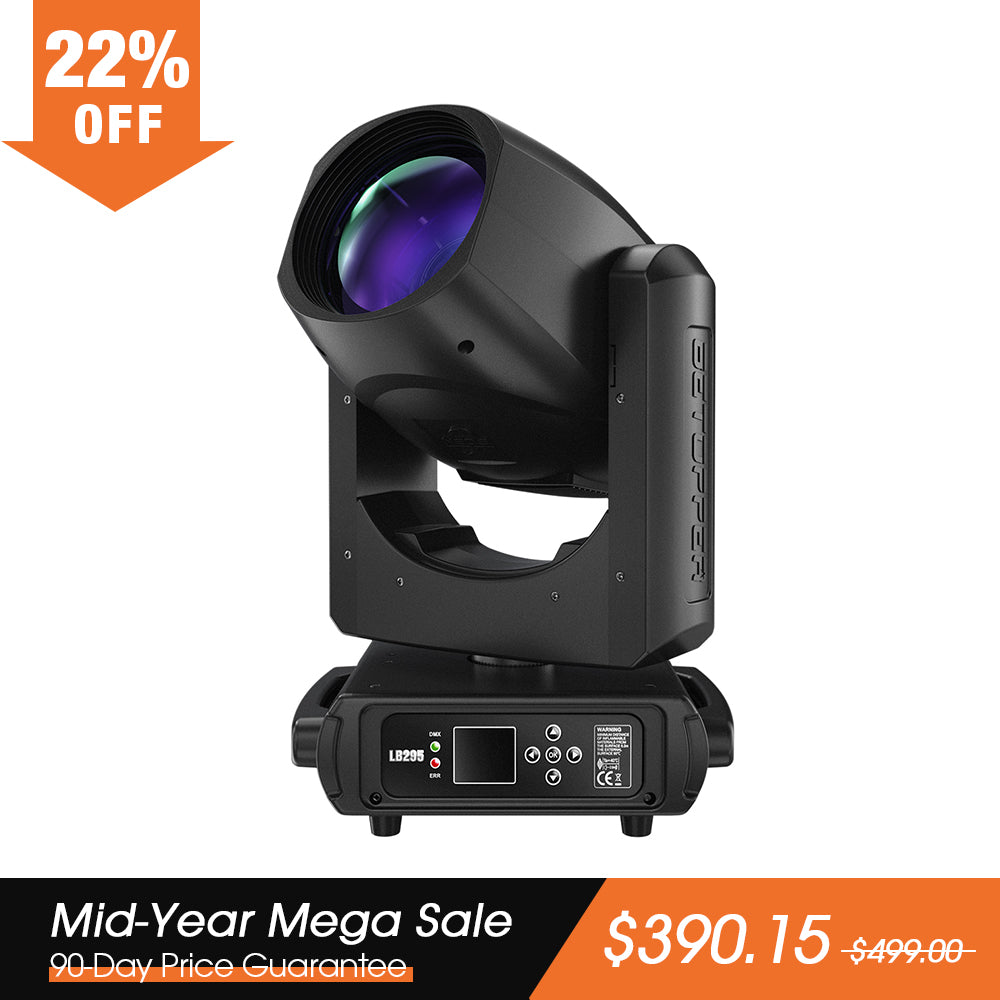 Betopper LB295 295w 7500K CCT Moving Head Beam Light