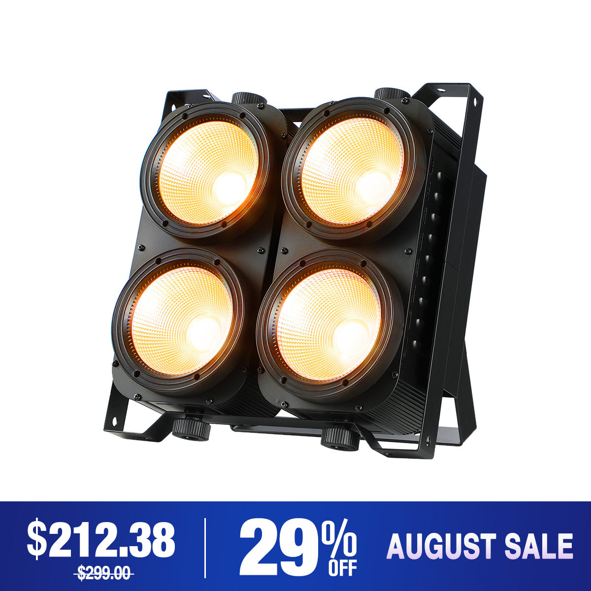 Betopper LC500 4×100W Amber/CW High CRI COB Blinder Light