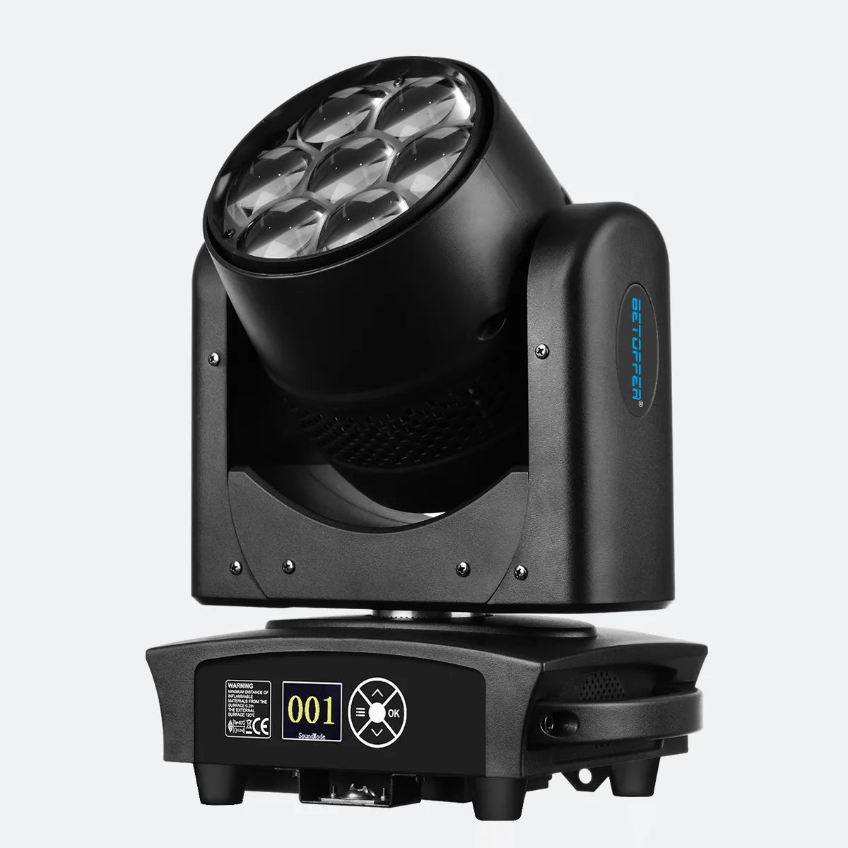 Betopper LM0740 7x40w Wash Moving Head Stage Light