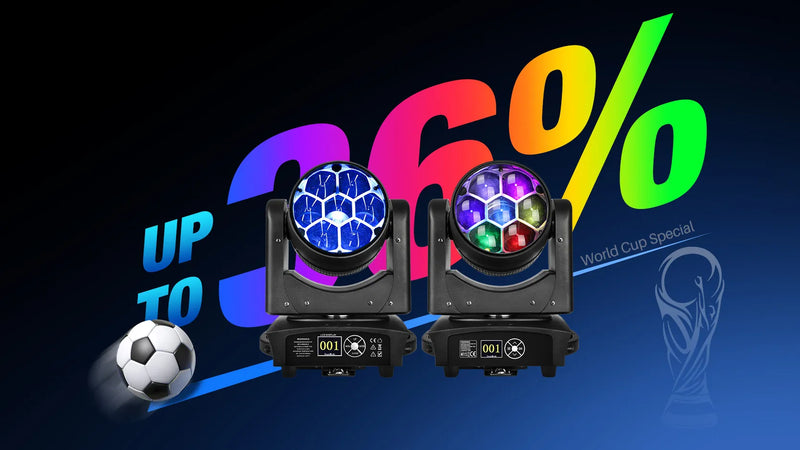 Betopper LM0740 7x40w Wash Moving Head Stage Light