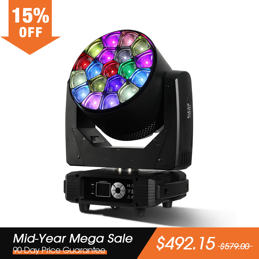 Betopper LM1925 19x25W Moving Head LED Stage Light