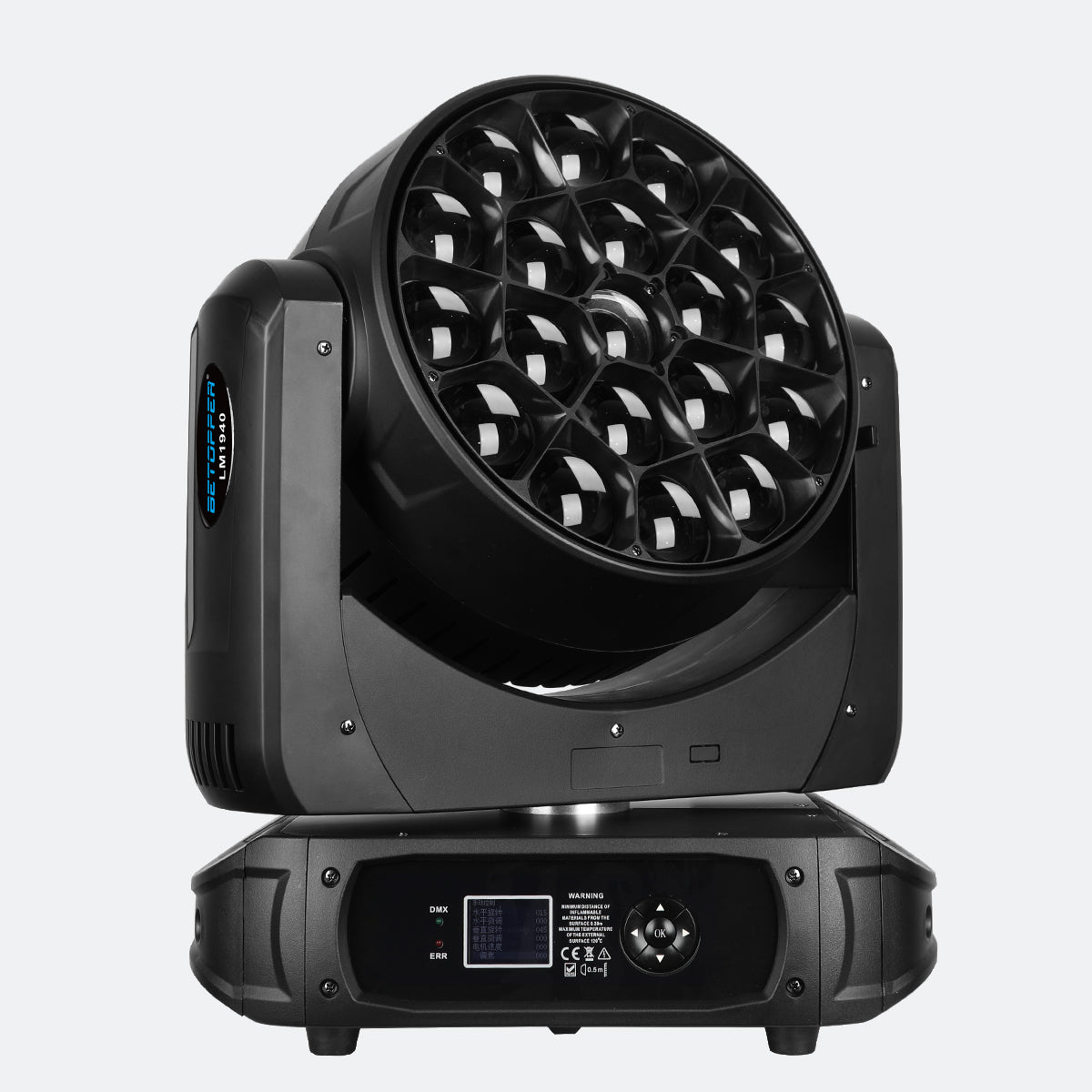 Betopper LM1940 19x40w Moving Head with Pixel Mapping