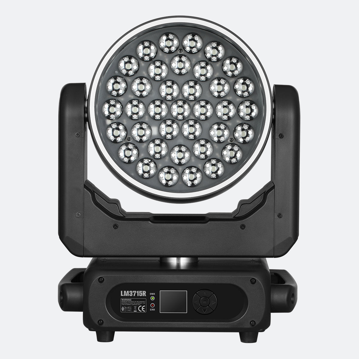 Betopper LM3715R 37×15W Wash Moving Head with Halo Ring