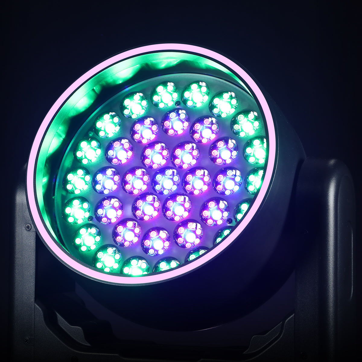 <tc>Betopper</tc> LM1915R 19x15w Wash Moving Head con anello Halo