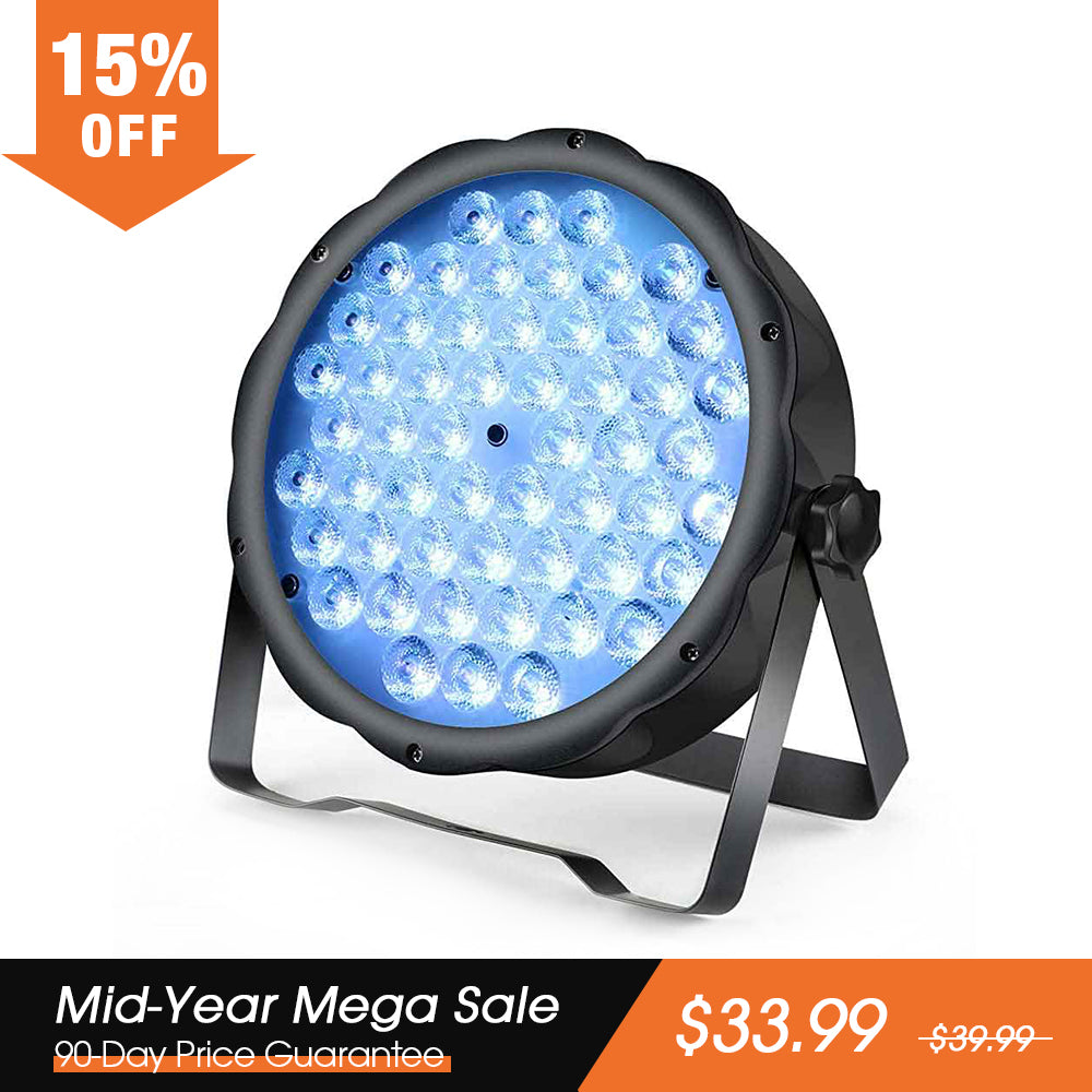 Betopper LPC008S 54x1.5w LED Mini Flat PAR Light