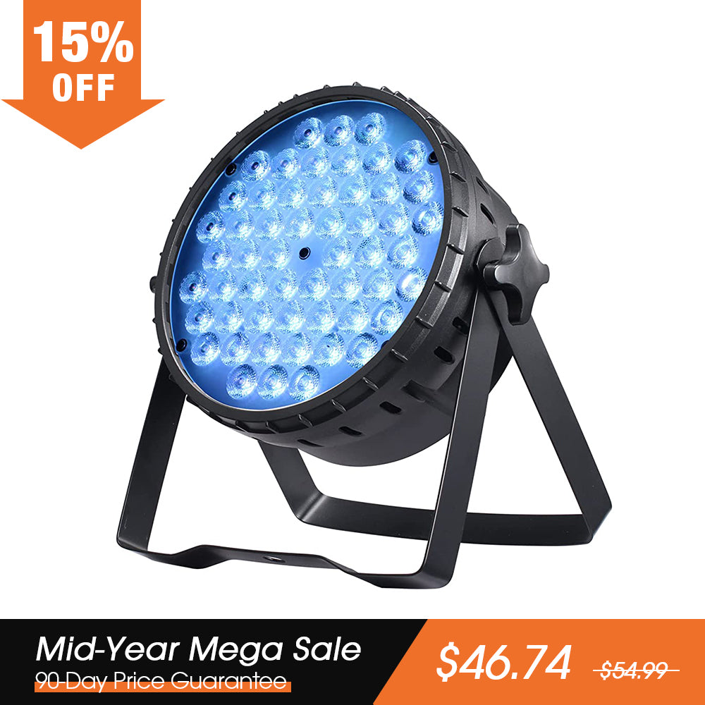 Betopper LPC015 54x3w RGB LED Mini Flat PAR Light