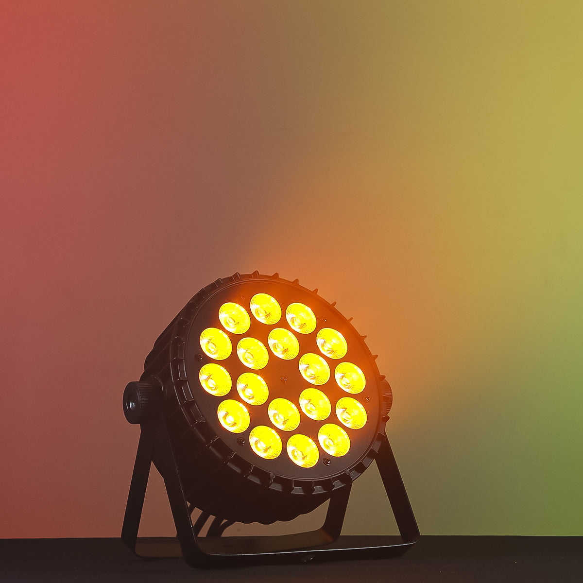 Betopper LPC1818 Upgraded 18x18W Lime Amber UV + RGB LED PAR Light