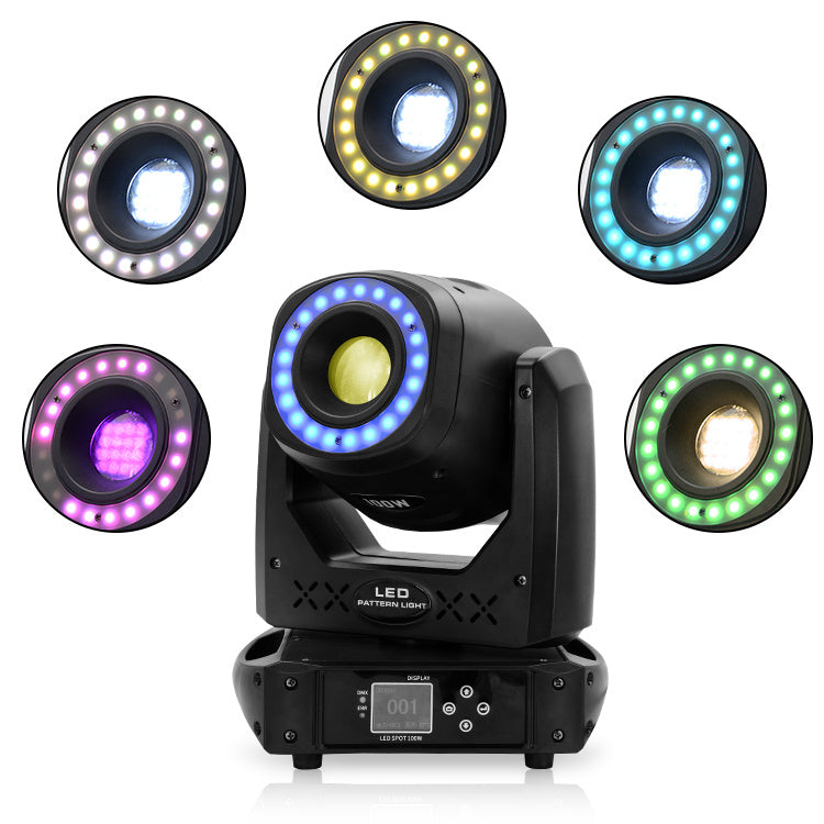 Betopper 100W Spot Gobo Lights Stage Effect Lighting For DJ Club Bars