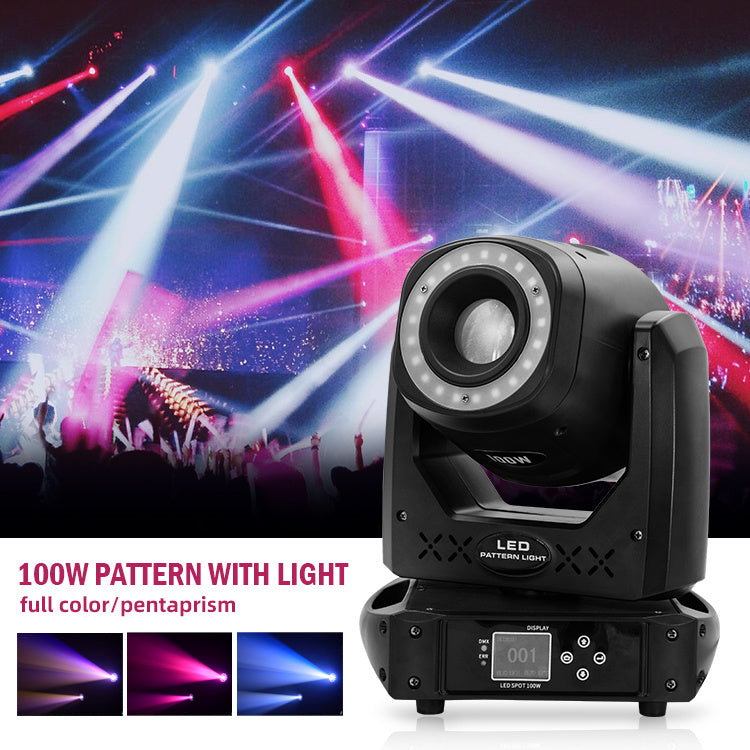 Betopper LS105 100W Moving Head Gobo Spotlight