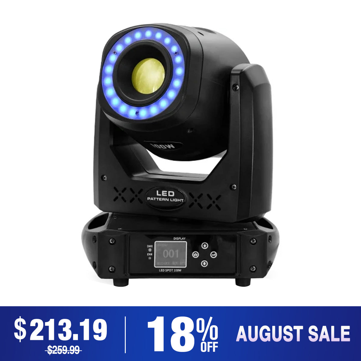 Betopper LS105 100W Moving Head Gobo Spotlight