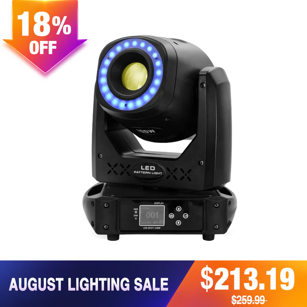 <tc>Betopper</tc> Projecteur gobo à tête mobile LS105 100 W