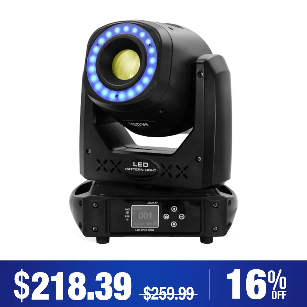 Betopper LS105 100W Moving Head Gobo Spotlight
