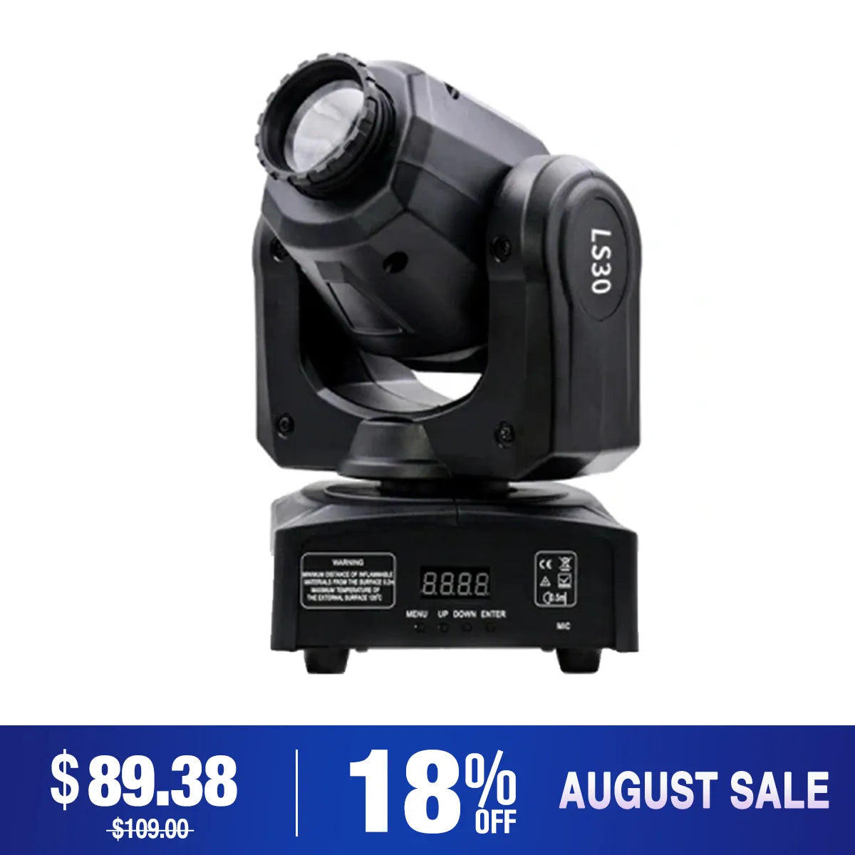 Betopper LS30 30W LED Mini Moving Head Stage Light
