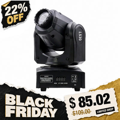 Betopper LS30 30W LED Mini Moving Head Stage Light