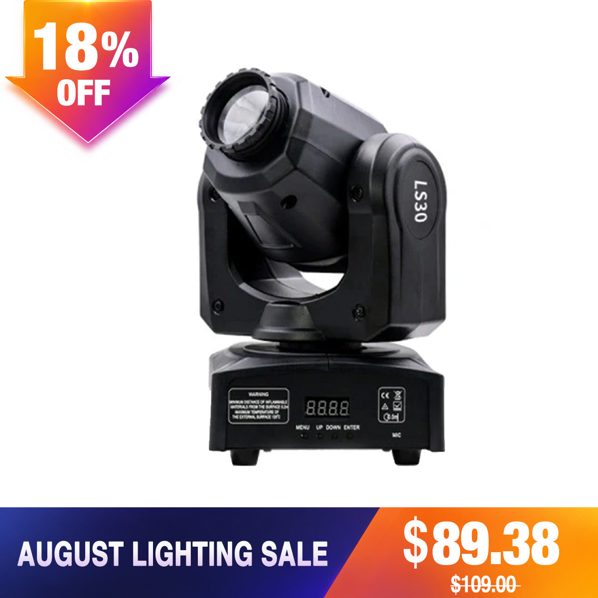 Betopper LS30 30w LED Mini Moving Head Stage Light