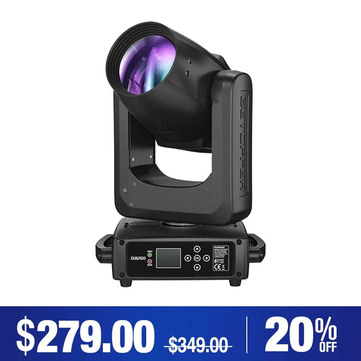 Betopper CLB260-O 9R 260W Pro Moving Head Beam Light