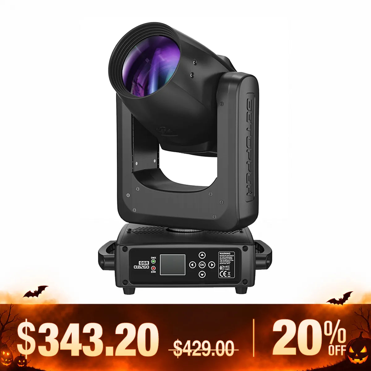 Betopper CLB260-O 9R 260w プロムービングヘッドビームライト