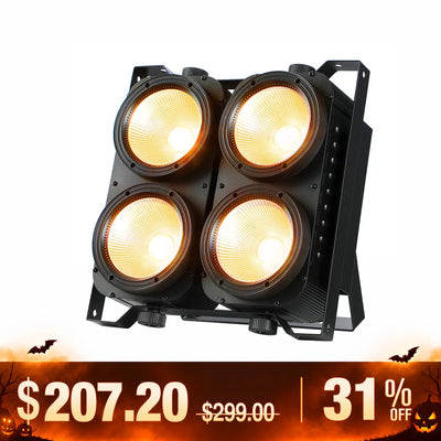 Betopper LC500 4×100W Amber/CW High CRI COB Blinder Light