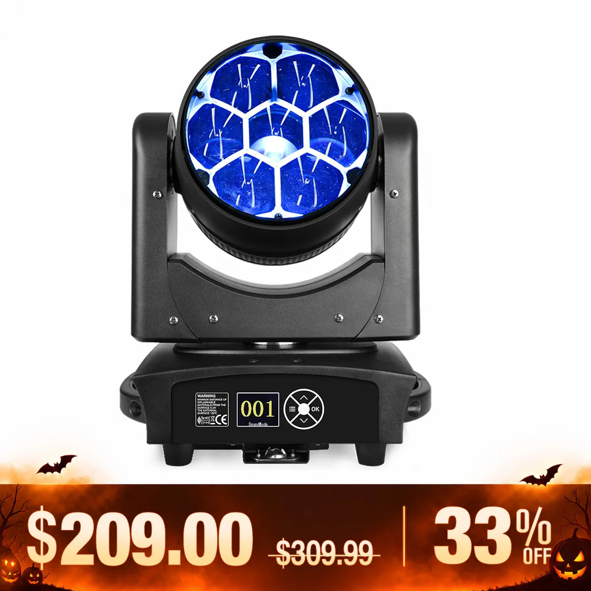 <tc>Betopper</tc> LM0740 7x40w Wash Moving Head Stage Light