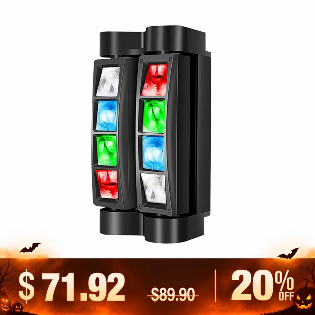 Betopper LM30A 8×3W Mini Spider Moving Head Stage Light