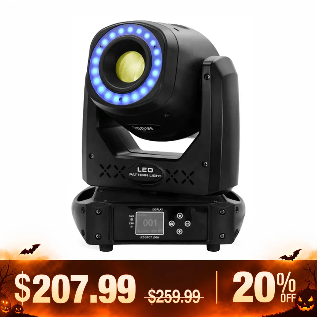Betopper LS105 100W Moving Head Gobo Spotlight