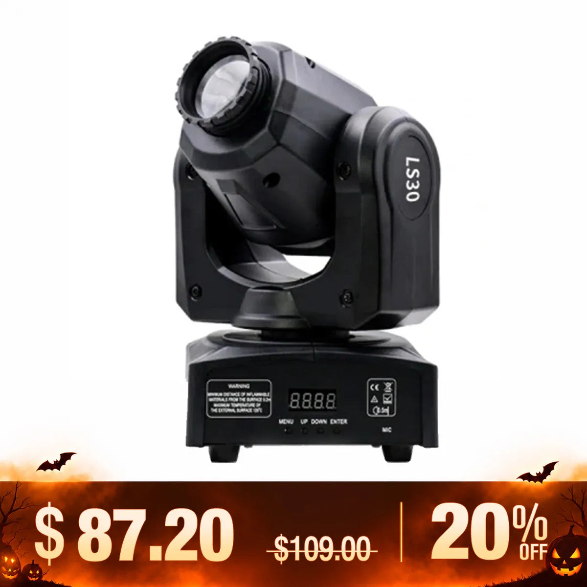 Betopper LS30 30W LED Mini Moving Head Stage Light