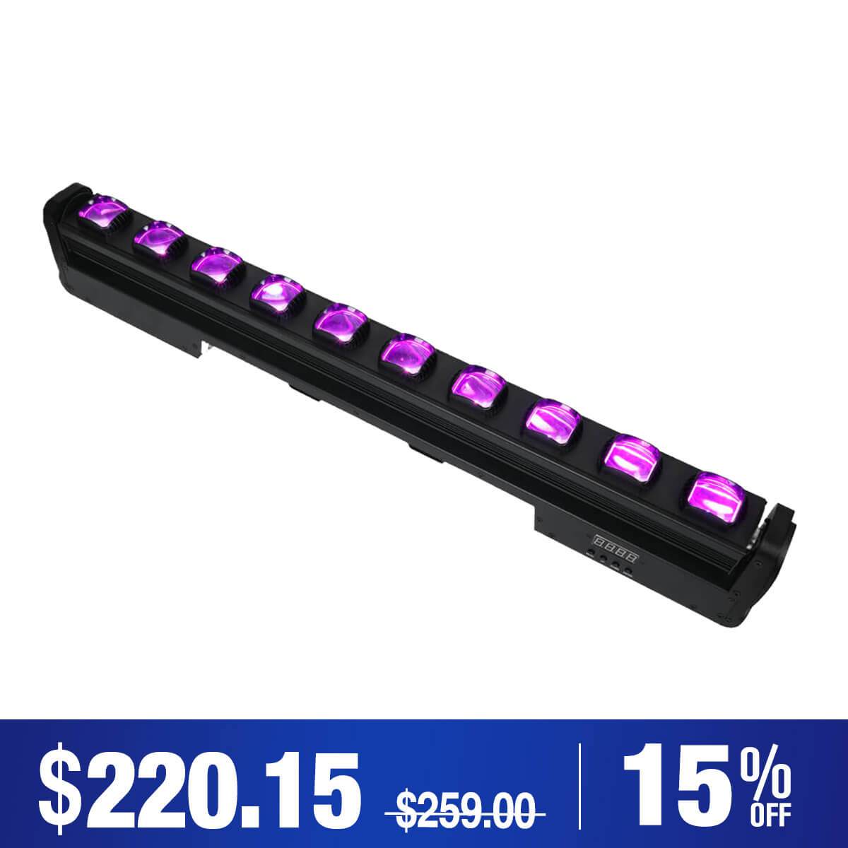 Betopper L1015 10×15W RGBW Moving Beam LED Light Bar