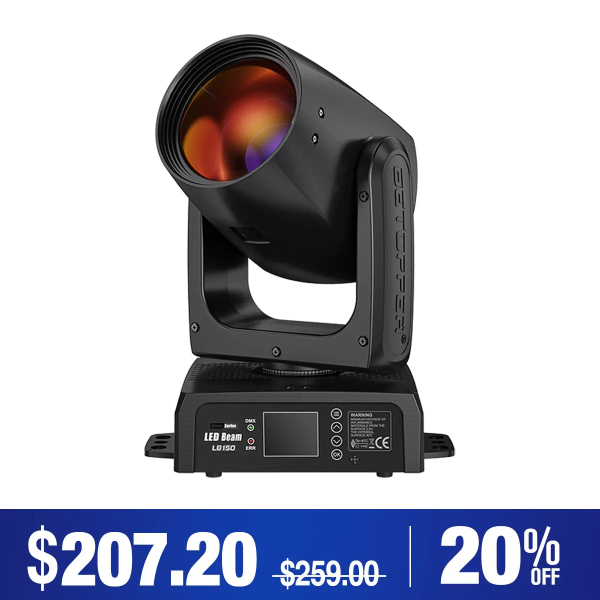 <tc>Betopper</tc> LB150 150w Beam Moving Head LED Stage Light
