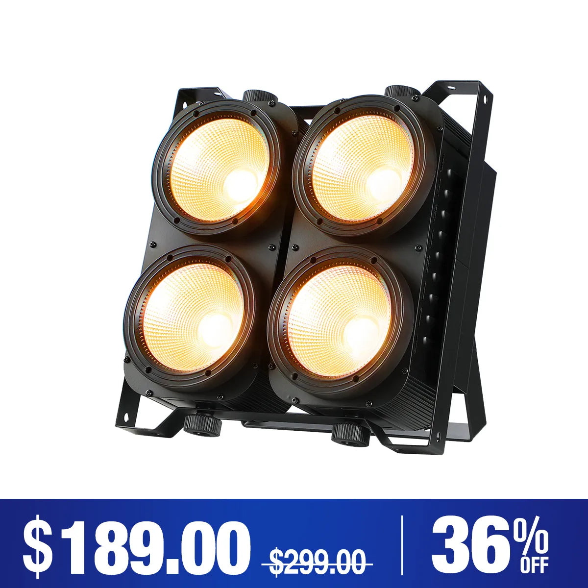 Betopper LC500 4×100W Amber/CW High CRI COB Blinder Light