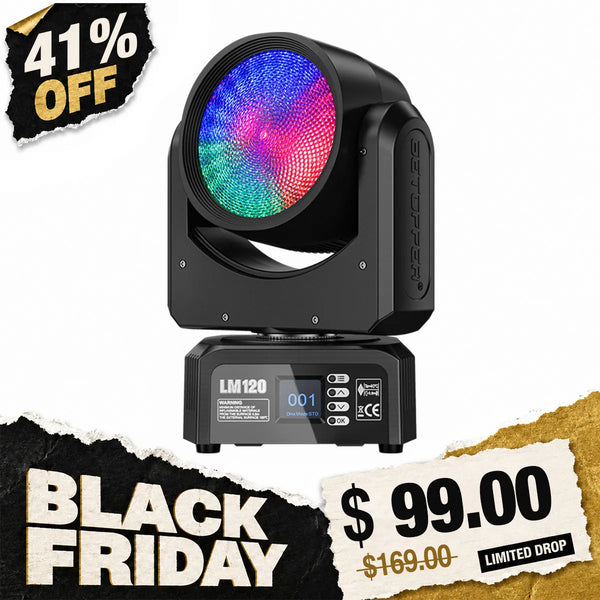 Betopper LM120 Demon's Eye 120W Moving Head DJ Light