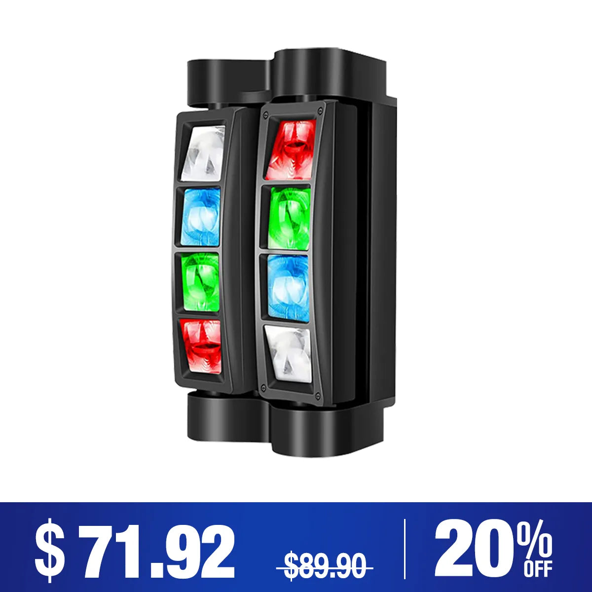 Betopper LM30A 8×3W Mini Spider Moving Head Stage Light